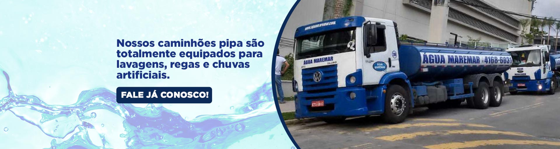 Fornecimento e Transporte de Água Potável em São Paulo